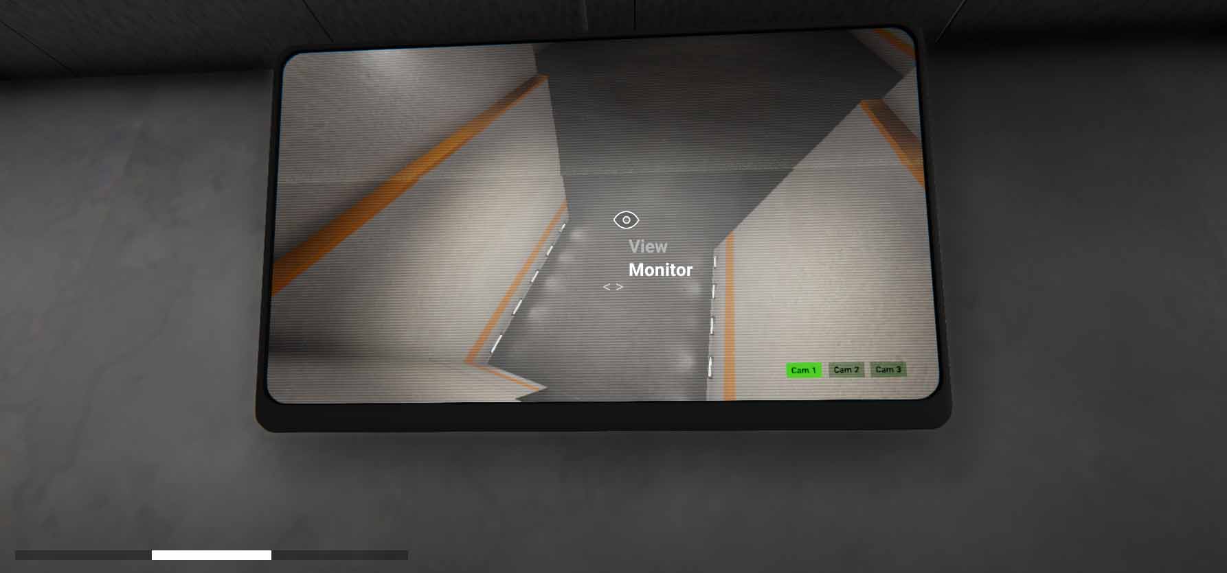 A showcase of the camera feed systems in the game